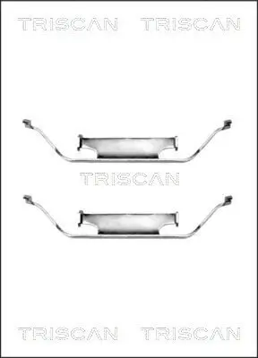 Zubehörsatz, Scheibenbremsbelag TRISCAN 8105 111571 Bild Zubehörsatz, Scheibenbremsbelag TRISCAN 8105 111571