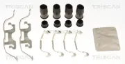 Zubehörsatz, Scheibenbremsbelag Hinterachse TRISCAN 8105 111648