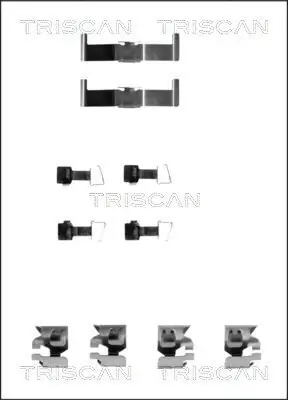 Zubehörsatz, Scheibenbremsbelag TRISCAN 8105 131159