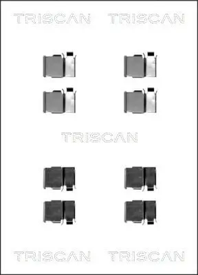 Zubehörsatz, Scheibenbremsbelag TRISCAN 8105 131620