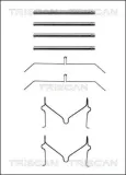 Zubehörsatz, Scheibenbremsbelag TRISCAN 8105 131621