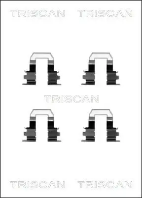 Zubehörsatz, Scheibenbremsbelag TRISCAN 8105 131628