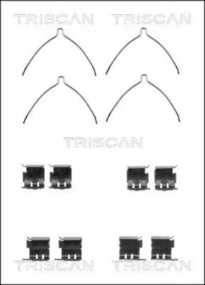 Zubehörsatz, Scheibenbremsbelag TRISCAN 8105 131630