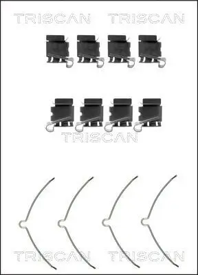 Zubehörsatz, Scheibenbremsbelag TRISCAN 8105 131635