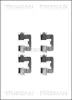 Zubehörsatz, Scheibenbremsbelag Hinterachse TRISCAN 8105 131641