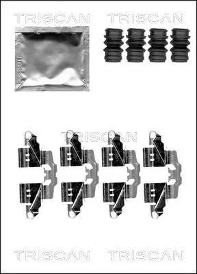 Zubehörsatz, Scheibenbremsbelag TRISCAN 8105 131645 Bild Zubehörsatz, Scheibenbremsbelag TRISCAN 8105 131645