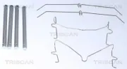 Zubehörsatz, Scheibenbremsbelag TRISCAN 8105 131651