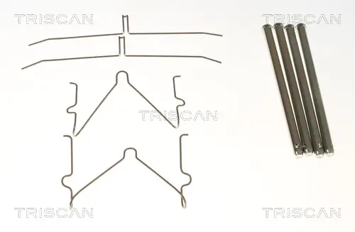 Zubehörsatz, Scheibenbremsbelag Vorderachse TRISCAN 8105 131659