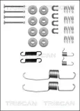 Zubehörsatz, Bremsbacken Hinterachse TRISCAN 8105 132505