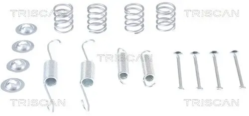 Zubehörsatz, Bremsbacken Hinterachse TRISCAN 8105 132507 Bild Zubehörsatz, Bremsbacken Hinterachse TRISCAN 8105 132507