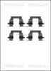 Zubehörsatz, Scheibenbremsbelag Hinterachse TRISCAN 8105 141595