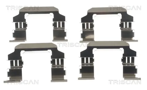 Zubehörsatz, Scheibenbremsbelag Vorderachse TRISCAN 8105 141613 Bild Zubehörsatz, Scheibenbremsbelag Vorderachse TRISCAN 8105 141613
