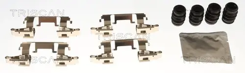 Zubehörsatz, Scheibenbremsbelag Vorderachse TRISCAN 8105 141614 Bild Zubehörsatz, Scheibenbremsbelag Vorderachse TRISCAN 8105 141614