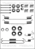 Zubehörsatz, Bremsbacken Hinterachse TRISCAN 8105 142565