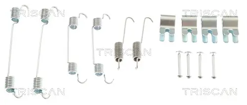 Zubehörsatz, Bremsbacken Hinterachse TRISCAN 8105 142571 Bild Zubehörsatz, Bremsbacken Hinterachse TRISCAN 8105 142571