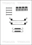 Zubehörsatz, Bremsbacken Hinterachse TRISCAN 8105 152556