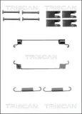 Zubehörsatz, Bremsbacken Hinterachse TRISCAN 8105 152562