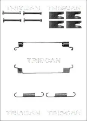 Zubehörsatz, Bremsbacken Hinterachse TRISCAN 8105 152562 Bild Zubehörsatz, Bremsbacken Hinterachse TRISCAN 8105 152562