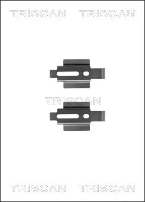 Zubehörsatz, Scheibenbremsbelag TRISCAN 8105 161620 Bild Zubehörsatz, Scheibenbremsbelag TRISCAN 8105 161620