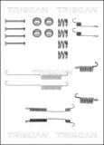 Zubehörsatz, Bremsbacken Hinterachse TRISCAN 8105 162036