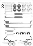 Zubehörsatz, Bremsbacken Hinterachse TRISCAN 8105 162509