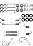 Zubehörsatz, Bremsbacken Hinterachse TRISCAN 8105 162580