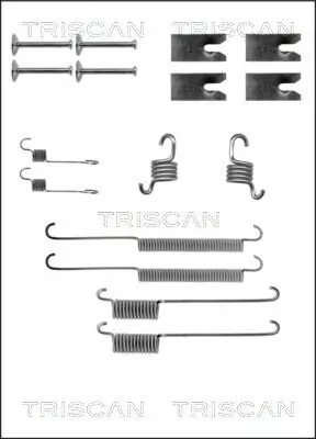 Zubehörsatz, Bremsbacken Hinterachse TRISCAN 8105 162584