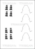 Zubehörsatz, Scheibenbremsbelag TRISCAN 8105 181002