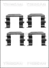Zubehörsatz, Scheibenbremsbelag TRISCAN 8105 181003