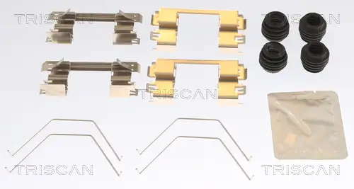 Zubehörsatz, Scheibenbremsbelag Vorderachse TRISCAN 8105 181022 Bild Zubehörsatz, Scheibenbremsbelag Vorderachse TRISCAN 8105 181022