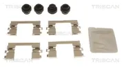 Zubehörsatz, Scheibenbremsbelag Vorderachse TRISCAN 8105 181023