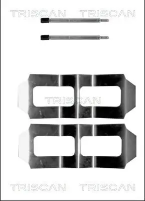 Zubehörsatz, Scheibenbremsbelag TRISCAN 8105 231367 Bild Zubehörsatz, Scheibenbremsbelag TRISCAN 8105 231367