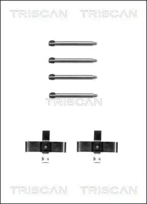 Zubehörsatz, Scheibenbremsbelag TRISCAN 8105 231581 Bild Zubehörsatz, Scheibenbremsbelag TRISCAN 8105 231581