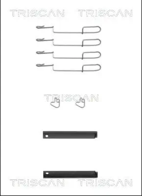 Zubehörsatz, Scheibenbremsbelag TRISCAN 8105 231587