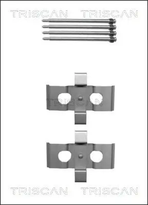 Zubehörsatz, Scheibenbremsbelag TRISCAN 8105 231592 Bild Zubehörsatz, Scheibenbremsbelag TRISCAN 8105 231592