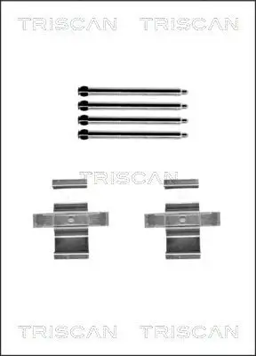 Zubehörsatz, Scheibenbremsbelag TRISCAN 8105 231607