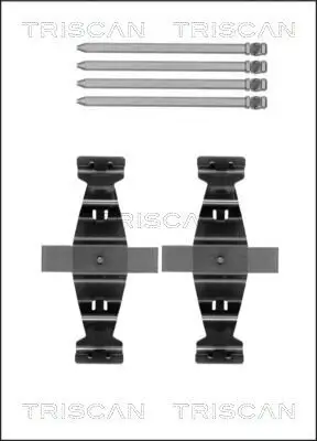 Zubehörsatz, Scheibenbremsbelag TRISCAN 8105 231609 Bild Zubehörsatz, Scheibenbremsbelag TRISCAN 8105 231609