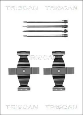 Zubehörsatz, Scheibenbremsbelag TRISCAN 8105 231612 Bild Zubehörsatz, Scheibenbremsbelag TRISCAN 8105 231612