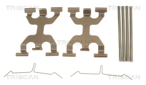 Zubehörsatz, Scheibenbremsbelag Vorderachse TRISCAN 8105 231627