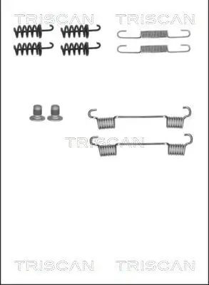 Zubehörsatz, Feststellbremsbacken TRISCAN 8105 232564