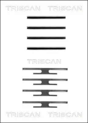 Zubehörsatz, Scheibenbremsbelag TRISCAN 8105 241309