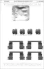 Zubehörsatz, Scheibenbremsbelag Hinterachse TRISCAN 8105 241627