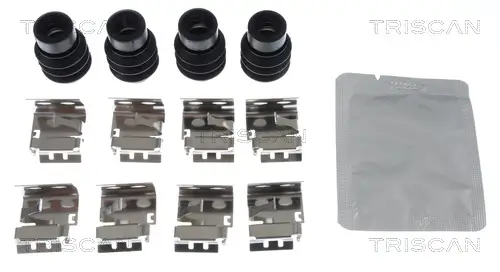 Zubehörsatz, Scheibenbremsbelag Vorderachse TRISCAN 8105 241630