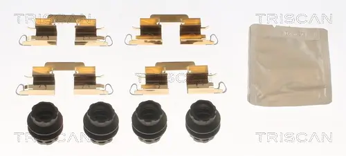 Zubehörsatz, Scheibenbremsbelag Hinterachse TRISCAN 8105 251606 Bild Zubehörsatz, Scheibenbremsbelag Hinterachse TRISCAN 8105 251606