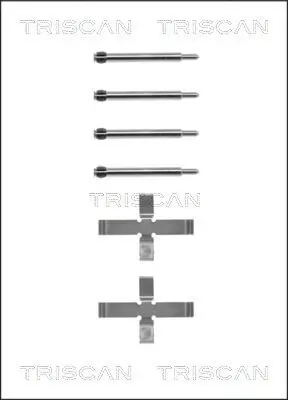 Zubehörsatz, Scheibenbremsbelag TRISCAN 8105 271444 Bild Zubehörsatz, Scheibenbremsbelag TRISCAN 8105 271444