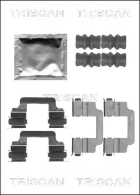 Zubehörsatz, Scheibenbremsbelag TRISCAN 8105 271607 Bild Zubehörsatz, Scheibenbremsbelag TRISCAN 8105 271607