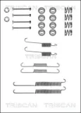 Zubehörsatz, Bremsbacken Hinterachse TRISCAN 8105 272532