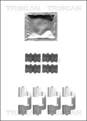 Zubehörsatz, Scheibenbremsbelag TRISCAN 8105 281596 Bild Zubehörsatz, Scheibenbremsbelag TRISCAN 8105 281596