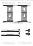 Zubehörsatz, Scheibenbremsbelag TRISCAN 8105 291604