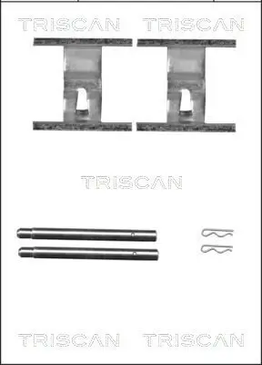 Zubehörsatz, Scheibenbremsbelag TRISCAN 8105 291605